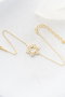 Heliophilia Silver Pulsera de Plata de Ley 925 con Recubrimiento de Oro y Circón